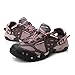 Clorts Women's Seaside Amphibious Athletic Pull On Water Shoe Hiking Water Sneaker WT05A