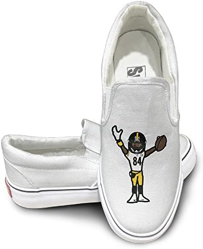 NF18G Antonio Cool Brown Funny Canvas Sneaker Size40 White