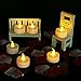 AceList 50 Set Luminaries Bag Candles Bags Flameless Luminary for Wedding Party Event - Meteor