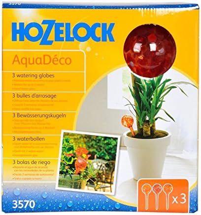 Hozelock Aquadeco Watering Globes X 3 Assorted Color Amazon Co