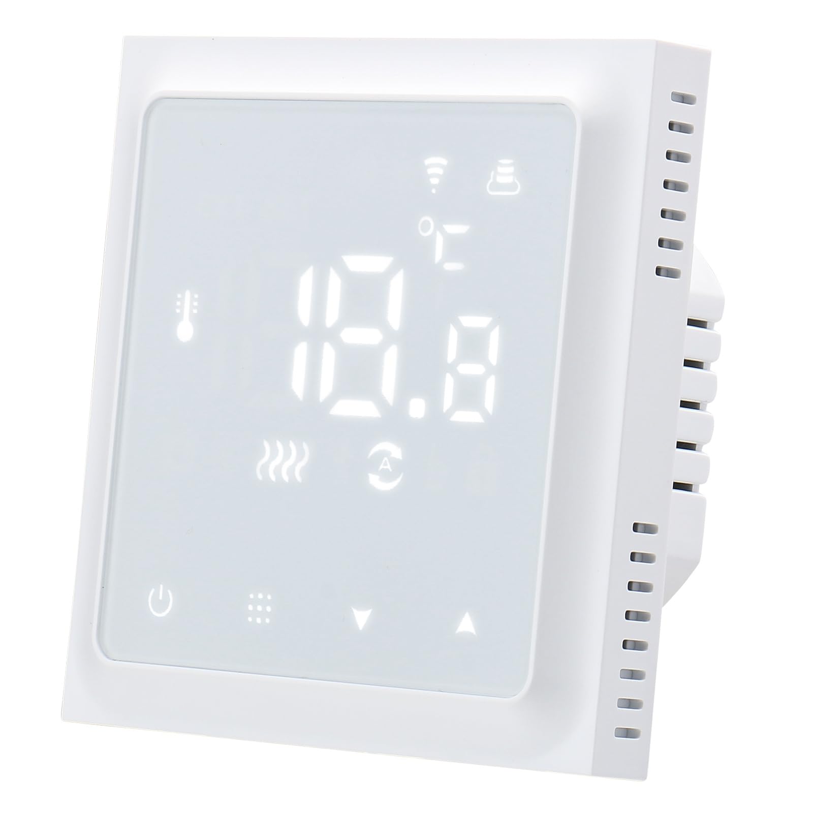 Wengart WiFi Thermostat WG611,AC230V Max3A 2.4GHz Wi-Fi APP TUYA for Radiant Floor Heating,Compatible with Alexa Echo/Google Home,Cooling and Heating Modes Optional