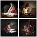 LED Book Light, OMERIL 9 LEDs Reading Light with 3 Color Modes Eye Care (White, Warm & Natural Light), Touch Switch USB Rechargeable Desk Lamp, Clip-on Design Book Lamp for Night Reading