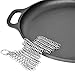 Henley Kitchen - Pre-Seasoned Cast Iron Pizza Pan - 14 Inch Pizza Stone with Cutter and Cookbook eBook