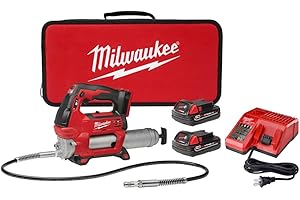 Milwaukee 2646-22CT M18 2-Spd Grease Gun Kit W/2 Cmpt Bat