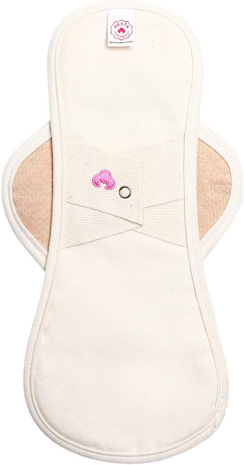 Hesta Organic PMS Relief Reusable/Washable Cloth Natural Sanitary/Menstrual Pad