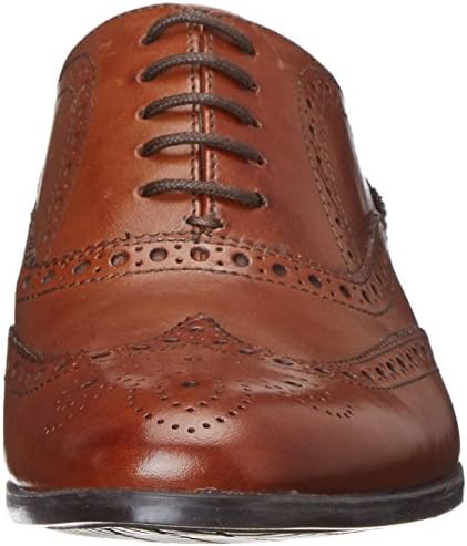 clarks mens tan brogues