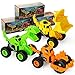 3 otters Dinosaur Toys Cars