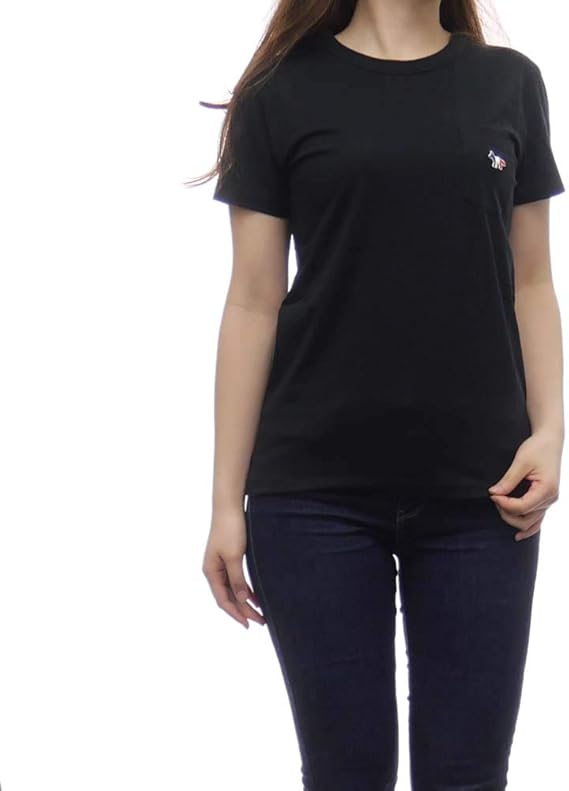 Amazon Maison Kitsune メゾンキツネ クルーネックtシャツ Awkj 0007 レディース 並行輸入品 Tシャツ カットソー 通販