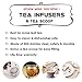 2Pcs Update Mesh Tea Ball + 1Pc Tea Scoop, 100% Stainless Steel Tea Filter, Premium Leakproof Tea Infuser Strainers, Tea Interval Diffuser