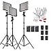 Aputure Amaran AL-528Kit(AL-528C + AL-528W + AL-528S) 528 LED Video Light Panel Video Lighting Kit with Pergear Clean Kit
