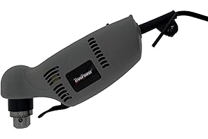 Gino Development 01-0173 TruePower Electric Close Quarters Angle Drill, 3/8"