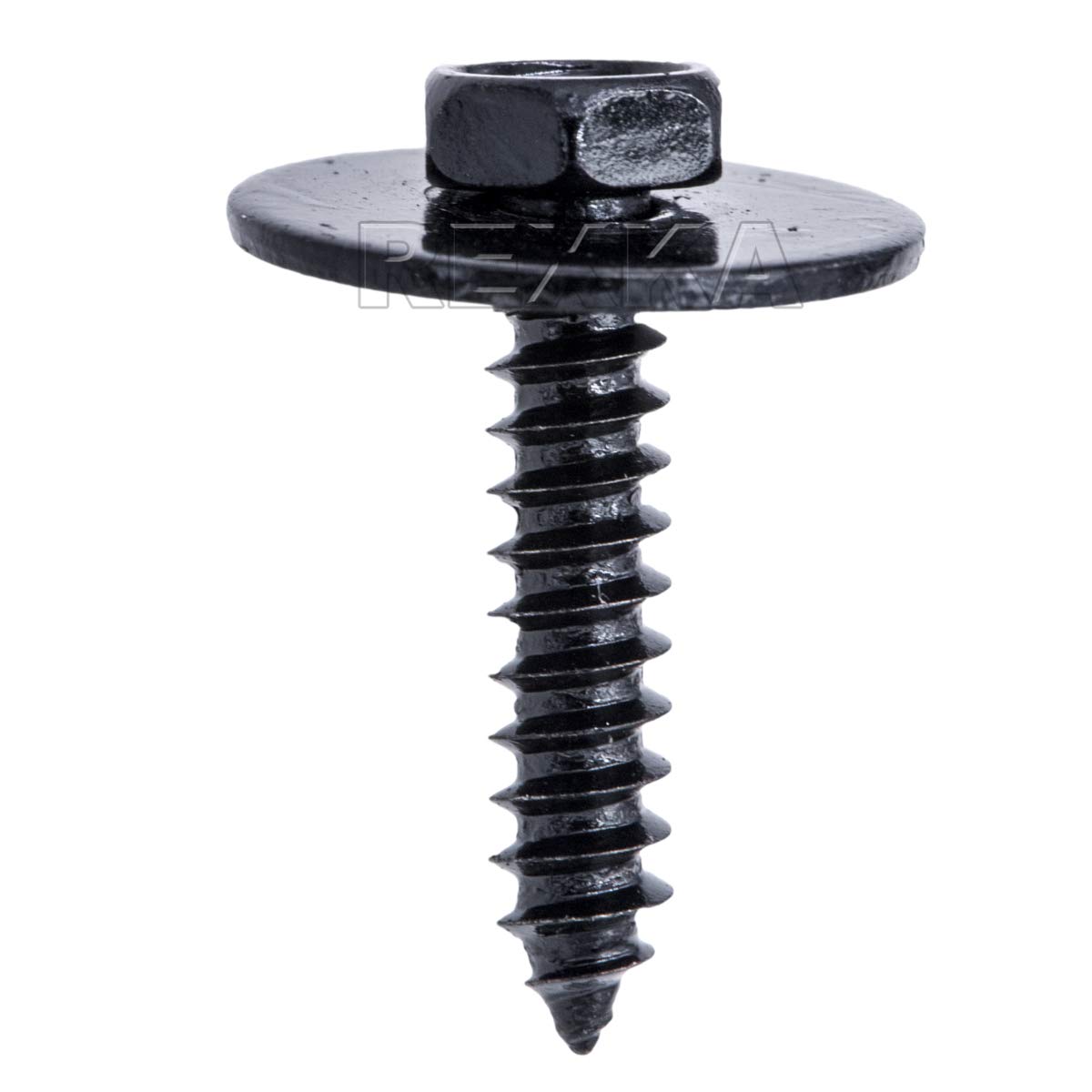 Rexka 50pcs M4.21.41 x 20mm Hex Head Tapping Screw for GM Jeep