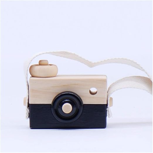 wooden camera toy
