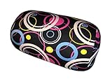 Microbead Bolster Cylindrical Pattern Roll Pillow (Cosmic Wave)