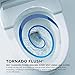 Ultramax II 1.28 GPF Elongated 1 Piece Toilet Finish: Cotton, Flush: Left