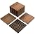 Yaheetech 12 x 12’’ Patio Pavers Decking Flooring Deck Tiles Interlocking Wood Patio Tiles Pack of 11 Tiles For Patio Garden Deck Poolside Indoor Outdoor