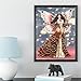 5D Diamond Painting DIY Special Shape Diamond 2 Piece Set Elf and Mermaid Picture Crystal Diamond Painting Adult or Child Handmade Hibah