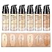 SACE LADY Matte Liquid Foundation, Long Wearing Flawless Foundation with Medium-Full Coverage, Poreless Face Makeup, 0.50Fl Oz/15ml, Light Natural