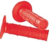Scott Sports 233925-0004 Red Radial Full Waffle Motorcycle Grips