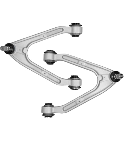 Detroit Axle - Kit De Brazos De Control Superiores Delanteros Para Hummer H3 H3T 2006-2010, 2 Brazos De Control Superiores Con Ensamblaje De Rótula, 2 Barras Estabilizadoras De Repuesto 2007 2008 2009