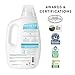 Honest Laundry Detergent, Free & Clear, 70 Fl Oz, Pack 2