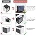 Artic Air Personal Air Ice Cooler Pure Mini Portable Air Conditioner Fan Desktop Space Cooler,Evaporative Air Cooler Humidifier,Purifier with 6 Speeds 7 Colors backlight Washable Filter for Bedroom