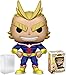 Funko Pop! Anime: My Hero Academia - All Might Vinyl Figure (Bundled with Pop BOX PROTECTOR CASE)