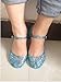 Princess Girls' Sparkle Dress up Cosplay Jelly Shoes 12M US Little Kid