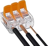 Wago Compact Splicing Connector 3 Conductor 6 mm² Lever Transparent 221-613 view 4