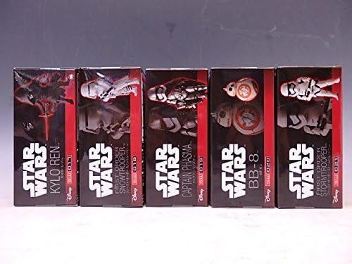 Star Wars The Force Awakens WCF World Collectable Figure 5Figures Complete Set Banpresto Japan