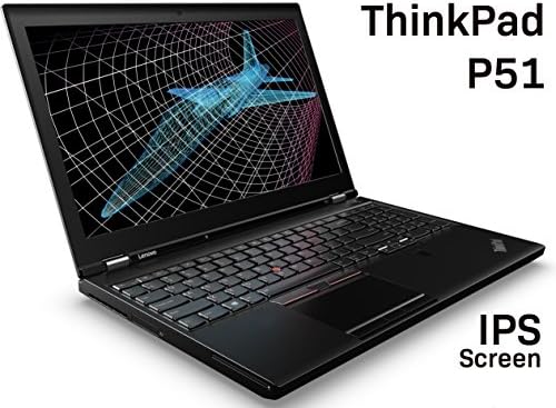 Lenovo ThinkPad P51 15.6" Business Laptop: Intel 7th Gen i7-7700HQ | 32GB RAM | 256GB M.2 SSD + 1TB HDD | FingerPrint Reader | Windows 10 Professional