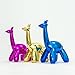 Made By Humans Balloon Giraffe Money Bank, Cool and Unique Ceramic Piggy Bank with High-Gloss Finish, Blue
