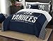 The Northwest Company MLB New York Yankees Comforter and Sham Set, Full/Queen, Grand Slam