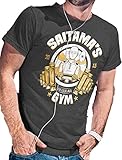 Saitama's Regular Gym T-Shirt - LeRage Shirts MEN'S Black Large