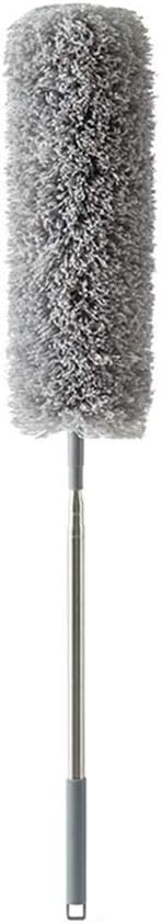 TALITARE Feather Duster Extendable Duster Microfiber Long Extension Pole Scratch Resistant Cover, Washable, Cleaning High Ceiling Fans Blinds Cobweb Microfiber Duster