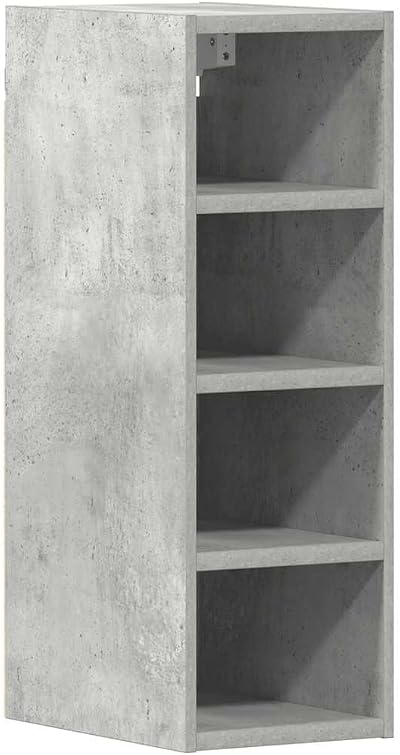 vidaXL Riga Concrete Grey Hanging Cabinet 20x29.5x60 cm Engineered Wood