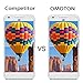 Google Pixel Screen Protector, OMOTON [2 Pack] Tempered Glass Screen Protector [Scratch Proof] [2.5D Rounded Edge] [Anti-Bubble] [High Definition] for Google Pixel [5.0 Inch] (2016 Released)
