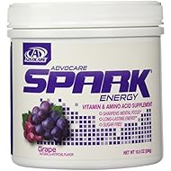 AdvoCare Spark Energy Drink (Grape) Canister 10.5 oz