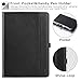 Ztotop Case for iPad 9.7 2018/2017 - 360 Degree Rotating Stand/Genuine Leather Cover with Auto Wake/Sleep, Pencil Holder,Card Pocket for New iPad 9.7'' 5th/6th Gen, iPad Air 2/iPad Air,Black