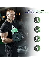 edelin Auriculares Bluetooth   Auriculares inalámbricos (con micrófono hd Stereo IPX7 impermeable para deporte Running Gimnasio Yoga   Compatible iPhone iOS Android de 7 Samsung Galaxy S7   secure fit de cancelación de ruido auriculares con micrófono