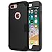 Anuck iPhone 8 Plus Case, iPhone 7 Plus Case, Heavy Duty Protection iPhone 7 Plus Shockproof Rubber Bumper Protective Case Hybrid Armor Defender Cover Case for iPhone 7 Plus / 8 Plus 5.5
