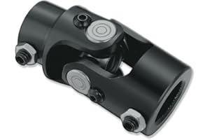 IMOOA 3/4" DD x 1"-48 Spline Universal Steering U Joint 83mm Length Black Steel