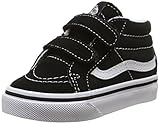 Vans Toddler Sk8-Mid Reissue V Black/True White Skate Shoe 8 Infants US