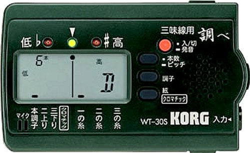 Wt-30s "Investigation" Korg Korg Tuner for Shamisen
