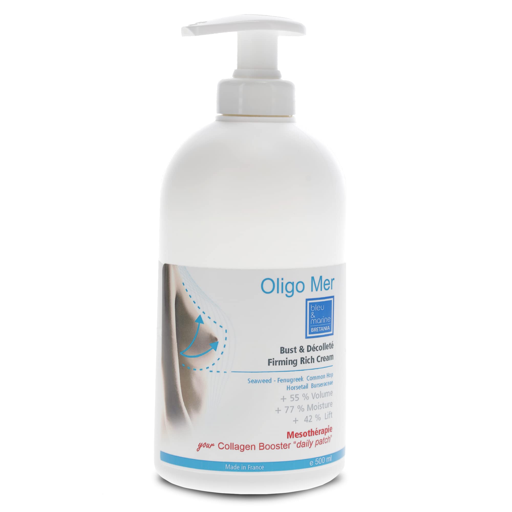 Breast Enhancement Cream Firming Cream with Collagen & Fenugreek Bust Neck & Neckline 500 ml · 17.79 fl oz Reshape Breast Cream for Bigger Breast Pregnancy Moisturiser Breast Size Up