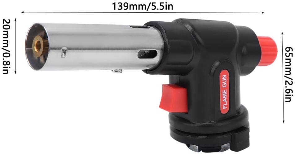 Flame Torch,Portable Adjustable Electronic Ignition Welding Gun for Outdoors Barbecue,Soldering Gas Blow Torch Spray Burner Burning Upto 1300℃ - Image 4