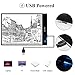 Light Box Tracing, Lifecolor A4 LED Light Pad Dimmable Brightness Artcraft Tracer for Artists Drawing Sketching Animation