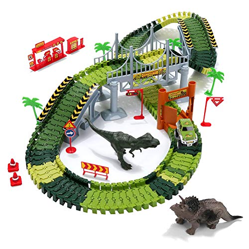 Homily Dinosaur Toys Train Tracks Boy Gifts