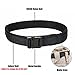 Aiduy Tactical Heavy Duty Waist Belt with Molle System Military Style Belt Nylon Belts Metal Buckle 1.5'' inch (Black, Large)