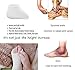 Insoles Silicone High Increase Shoe,Height Increase wear a Stocking Height Invisible,Can be Pruned(1-Pair) (White)